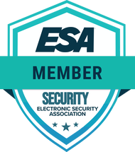 ESA Certified Alarm Technician Level 1 badge